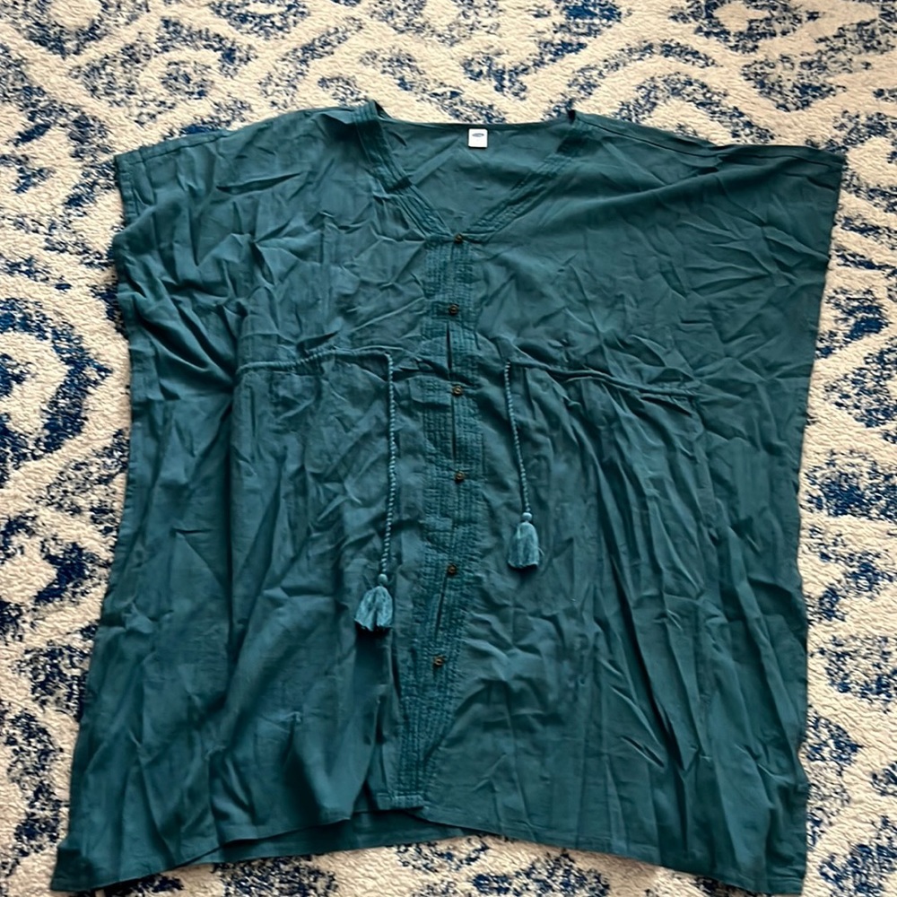 Old Navy blue caftan